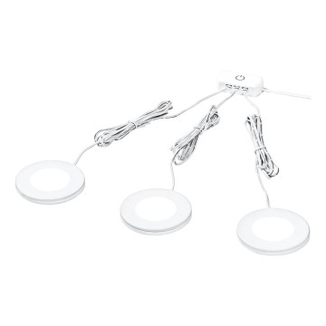 Osram - SADA 3x LED Podlinkové svítidlo UNDERCABINET LED/8,5W/230V 3000K bílá