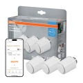 Osram - SADA 3x Termostatická hlavice SMART+ 3xAA Wi-Fi