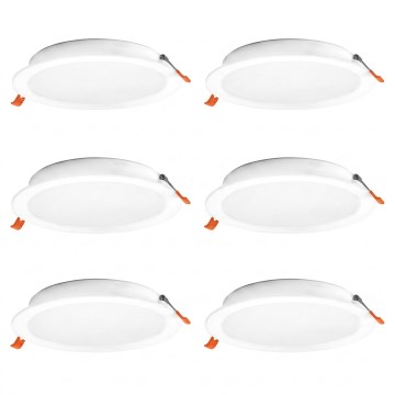 Osram - SADA 6x LED Podhledové svítidlo ESSENTIAL LED/18W/230V 6500K pr. 22 cm bílá