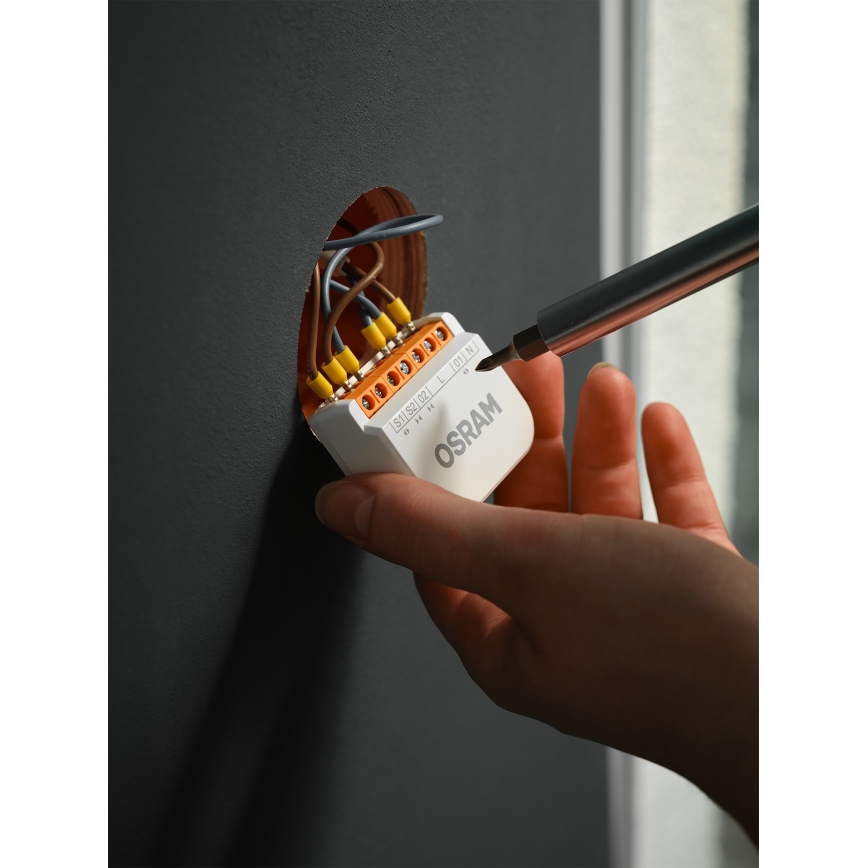 Osram - Spínací modul vypínače pro žaluzie, rolety a závěsy SMART+ 230V Wi-Fi