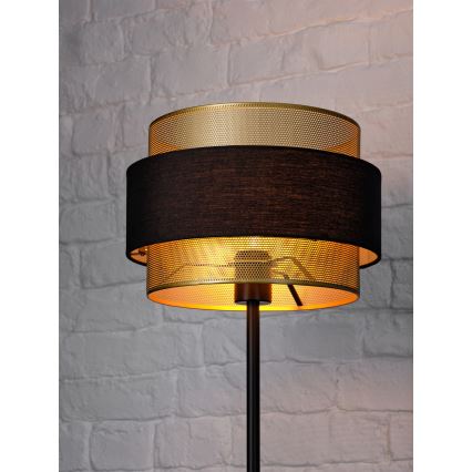 Osram - Stojací lampa DECOR HORNET 1xE27/10W/230V černá/zlatá