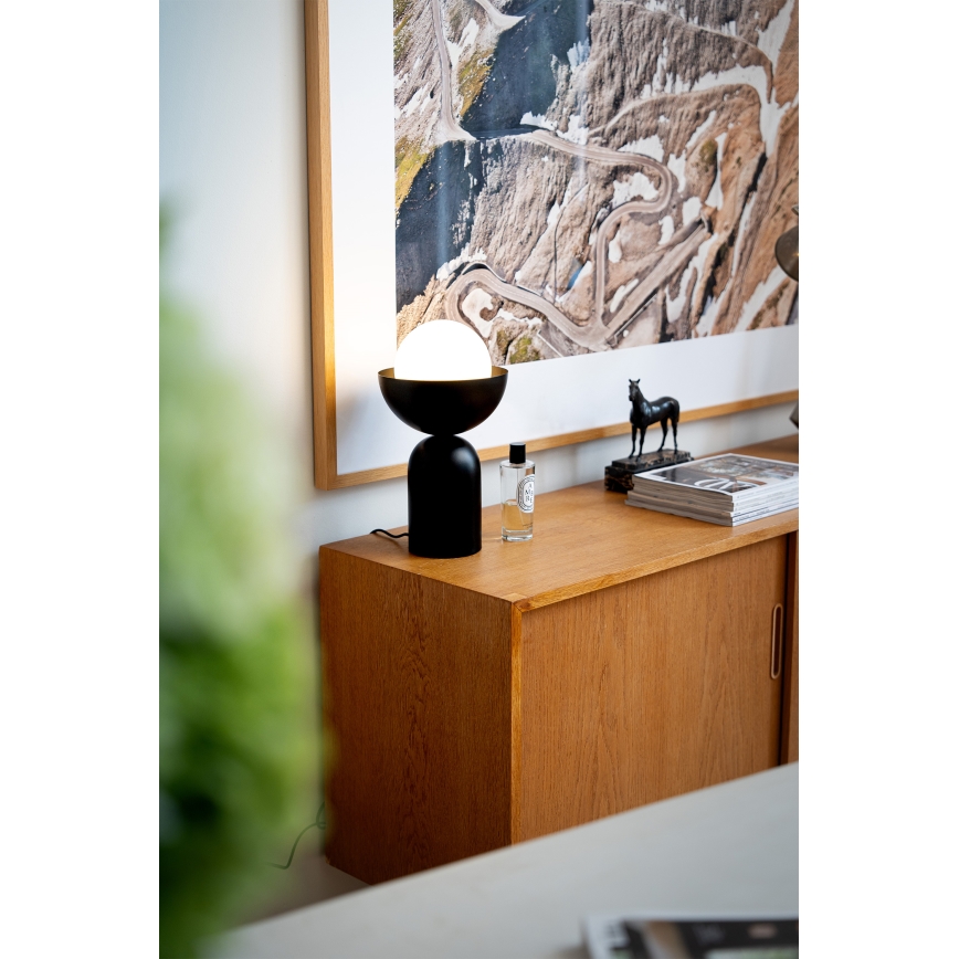 Osram - Stolní lampa DECOR BOWL 1xE14/25W/230V černá