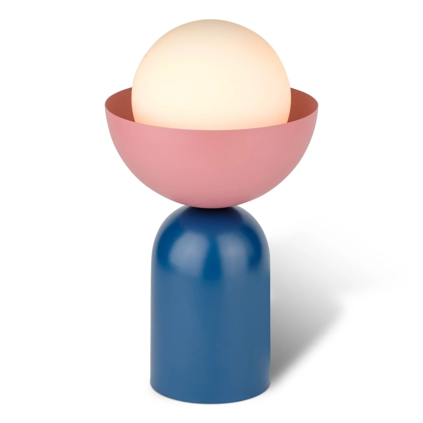 Osram - Stolní lampa DECOR BOWL 1xE14/25W/230V modrá/růžová