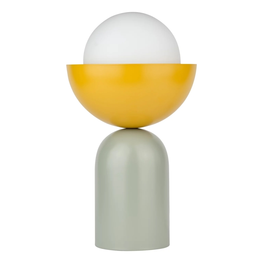 Osram - Stolní lampa DECOR BOWL 1xE14/25W/230V zelená/žlutá