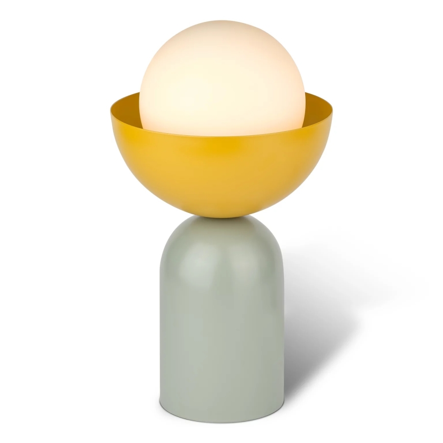 Osram - Stolní lampa DECOR BOWL 1xE14/25W/230V zelená/žlutá