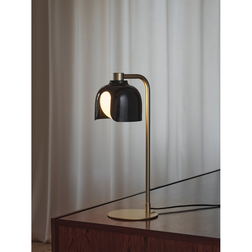 Osram - Stolní lampa DECOR COROLLE 1xG9/20W/230V černá/zlatá