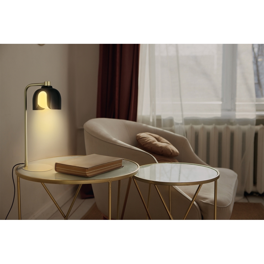 Osram - Stolní lampa DECOR COROLLE 1xG9/20W/230V černá/zlatá