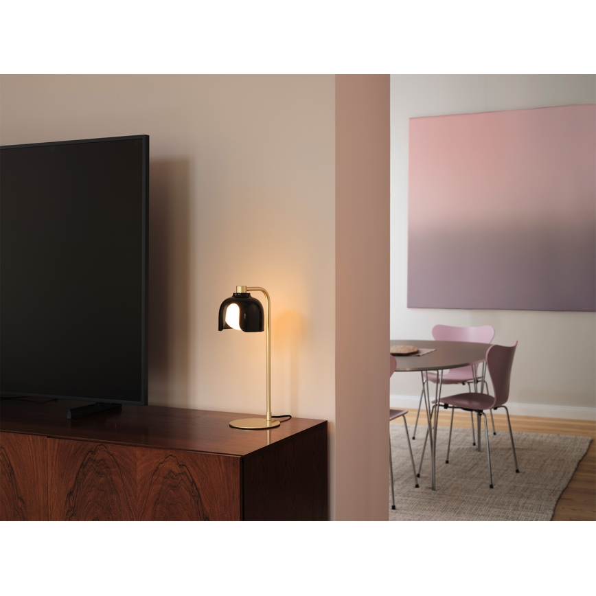 Osram - Stolní lampa DECOR COROLLE 1xG9/20W/230V černá/zlatá