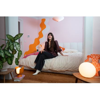 Osram - Stolní lampa DECOR COROLLE 1xG9/20W/230V oranžová