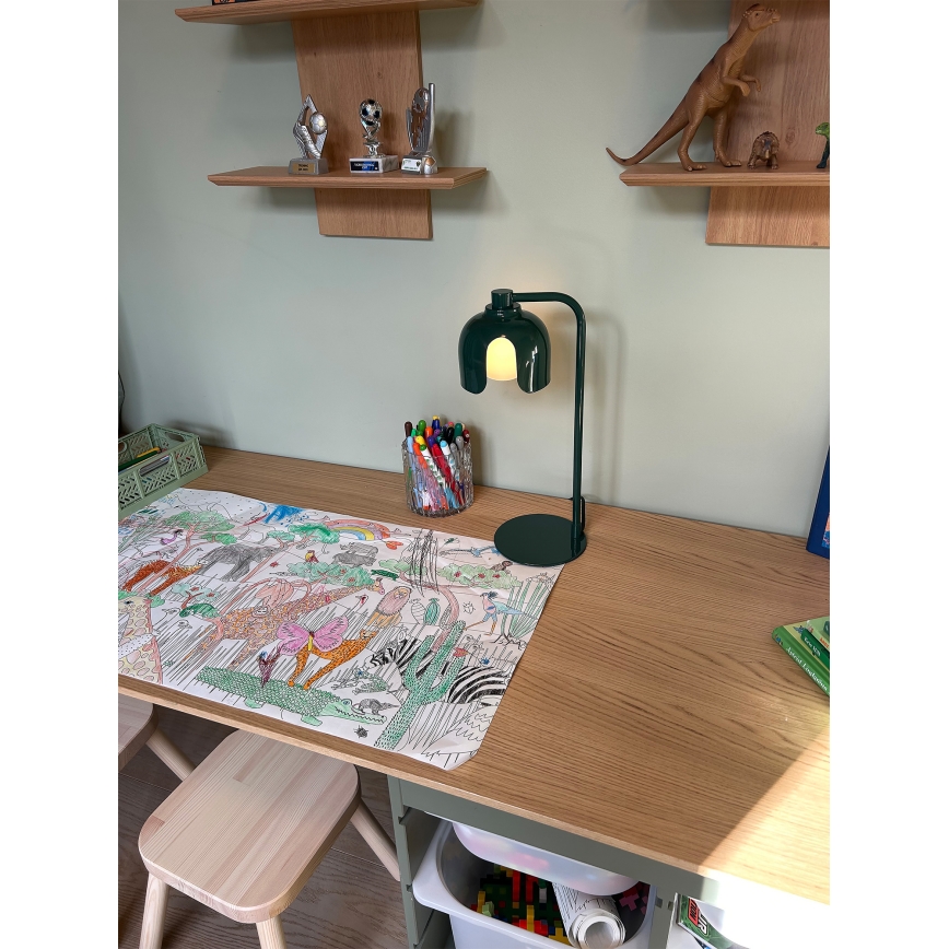 Osram - Stolní lampa DECOR COROLLE 1xG9/20W/230V zelená