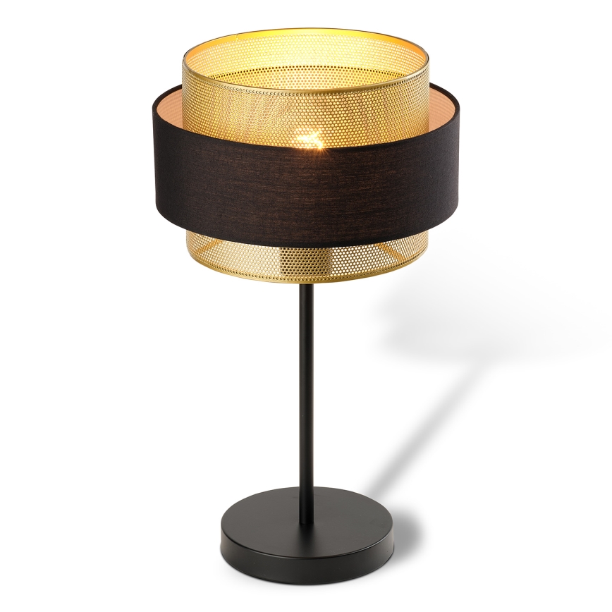 Osram - Stolní lampa DECOR HORNET 1xE27/10W/230V černá/zlatá