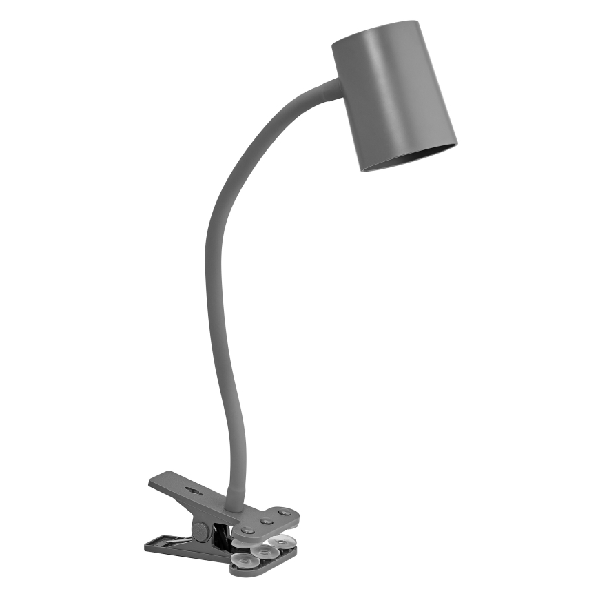 Osram - Stolní lampa s klipem DESK LINE 1xGU10/9W/230V šedá