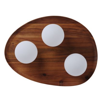 Osram - Stropní svítidlo ACACIA NEST 3xG9/5W/230V akácie