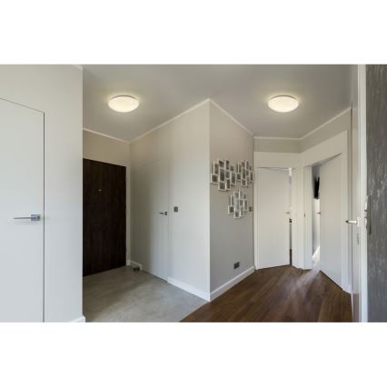 Osram - Stropní svítidlo CEILING ESSENTIAL 2xE27/25W/230V pr. 35 cm bílá