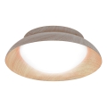 Osram - Stropní svítidlo ORBIS MILAN 2xE27/10W/230V pr. 30,5 cm dekor dřeva