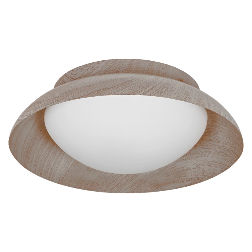 Osram - Stropní svítidlo ORBIS MILAN 2xE27/10W/230V pr. 30,5 cm dekor dřeva