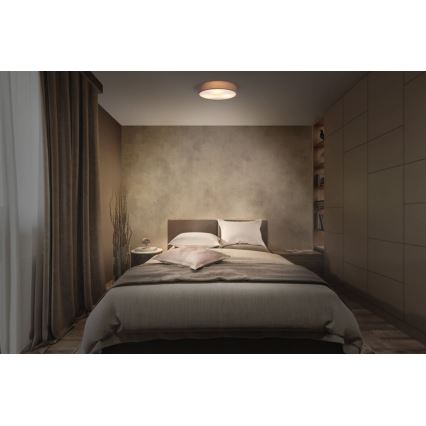 Osram - Stropní svítidlo ORBIS PARIS 2xE27/25W/230V pr. 40 cm hnědá