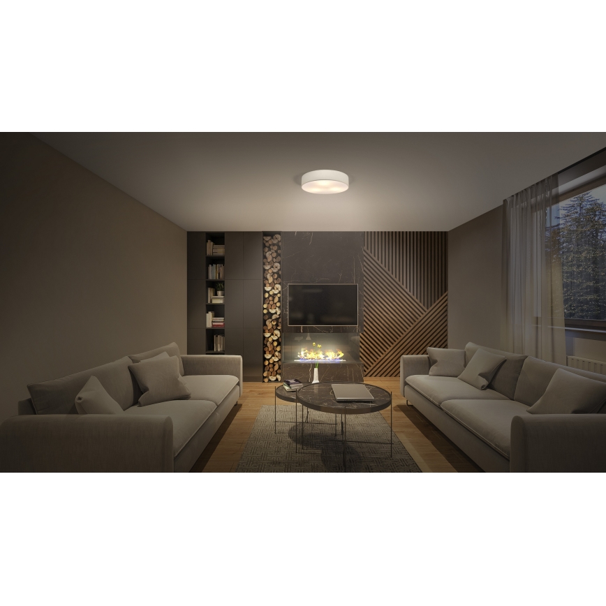 Osram - Stropní svítidlo ORBIS PARIS 3xE27/25W/230V pr. 48 cm krémová