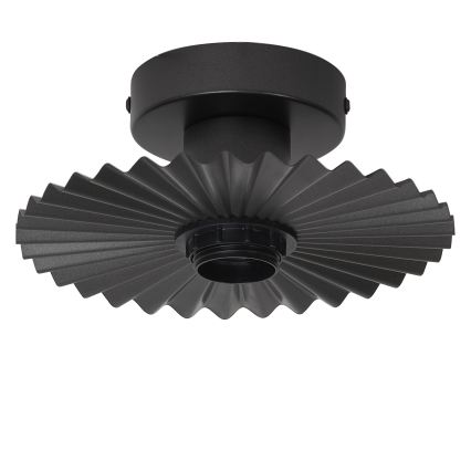 Osram - Stropní svítidlo PLISSEE 1xE27/15W/230V pr. 20 cm antracit