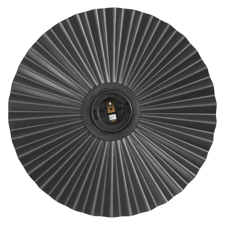 Osram - Stropní svítidlo PLISSEE 1xE27/15W/230V pr. 20 cm antracit