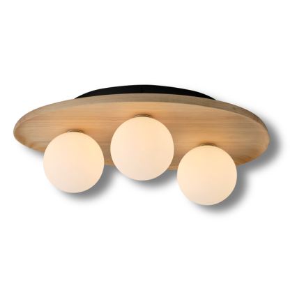 Osram - Stropní svítidlo WOOD NEST 3xG9/5W/230V kaučukovník