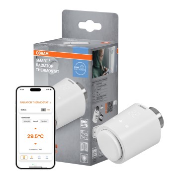 Osram - Termostatická hlavice SMART+ 3xAA Wi-Fi