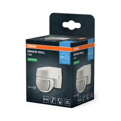 Osram - Venkovní infračervený senzor pohybu 230V IP44 bílá