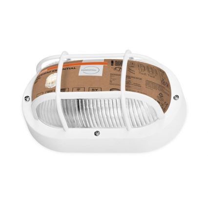 Osram - Venkovní nástěnné svítidlo BULKHEAD 1xE27/10W/230V IP54 bílá