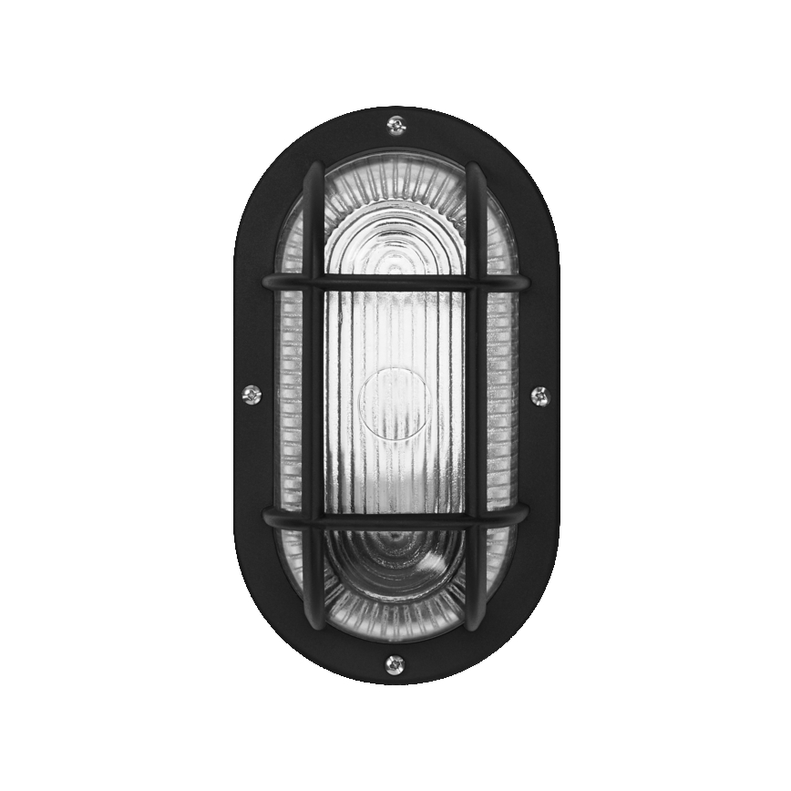 Osram - Venkovní nástěnné svítidlo BULKHEAD 1xE27/10W/230V IP54 černá