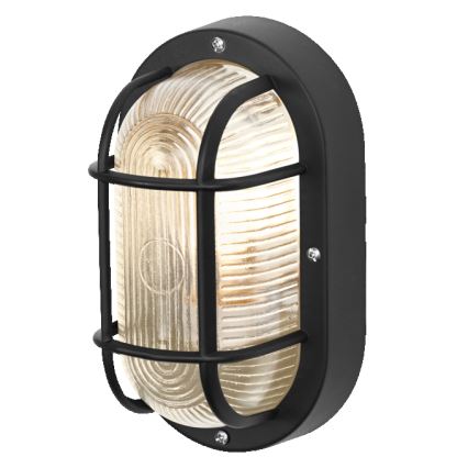 Osram - Venkovní nástěnné svítidlo BULKHEAD 1xE27/10W/230V IP54 černá