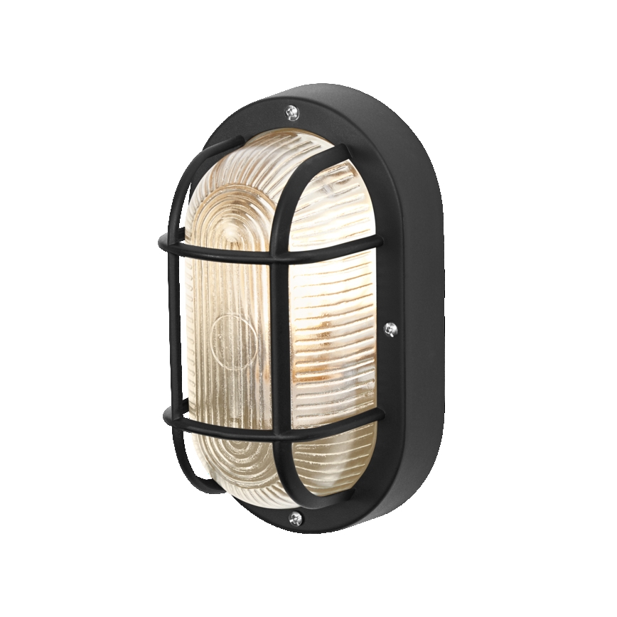 Osram - Venkovní nástěnné svítidlo BULKHEAD 1xE27/10W/230V IP54 černá