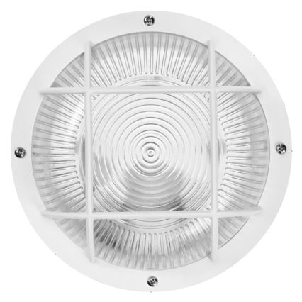 Osram - Venkovní nástěnné svítidlo BULKHEAD 1xE27/10W/230V pr. 19 cm IP54 bílá