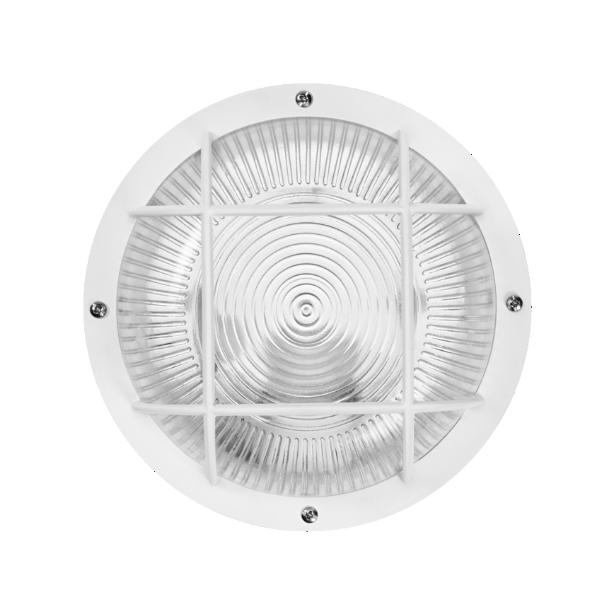 Osram - Venkovní nástěnné svítidlo BULKHEAD 1xE27/10W/230V pr. 19 cm IP54 bílá