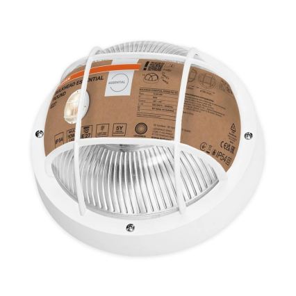 Osram - Venkovní nástěnné svítidlo BULKHEAD 1xE27/10W/230V pr. 19 cm IP54 bílá