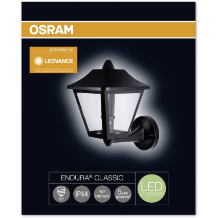 Osram - LED Venkovní nástěnné svítidlo ENDURA 1xE27/9W/230V IP44