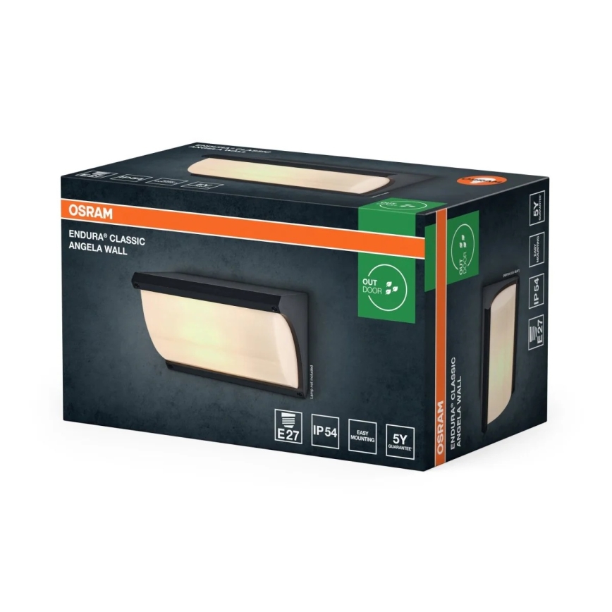 Osram - Venkovní nástěnné svítidlo ENDURA CLASSIC 1xE27/40W/230V IP54 antracit