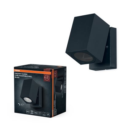 Osram - Venkovní nástěnné svítidlo ENDURA CLASSIC 1xGU10/35W/230V IP44 černá