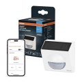 Osram - Venkovní solární senzor pohybu SMART+ 3,7V bílá IP65 Wi-Fi 800 mAh