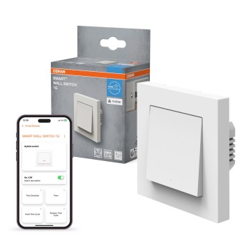 Osram - Vypínač 1-tlačítkový SMART+ MATTER 230V Wi-Fi