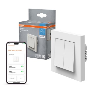 Osram - Vypínač 2-tlačítkový SMART+ MATTER 230V Wi-Fi