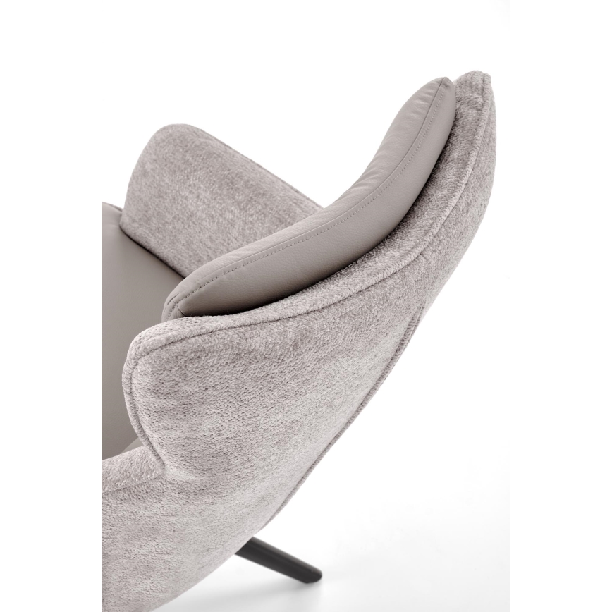 Otočná jídelní židle FUOCO 1 ks šedá