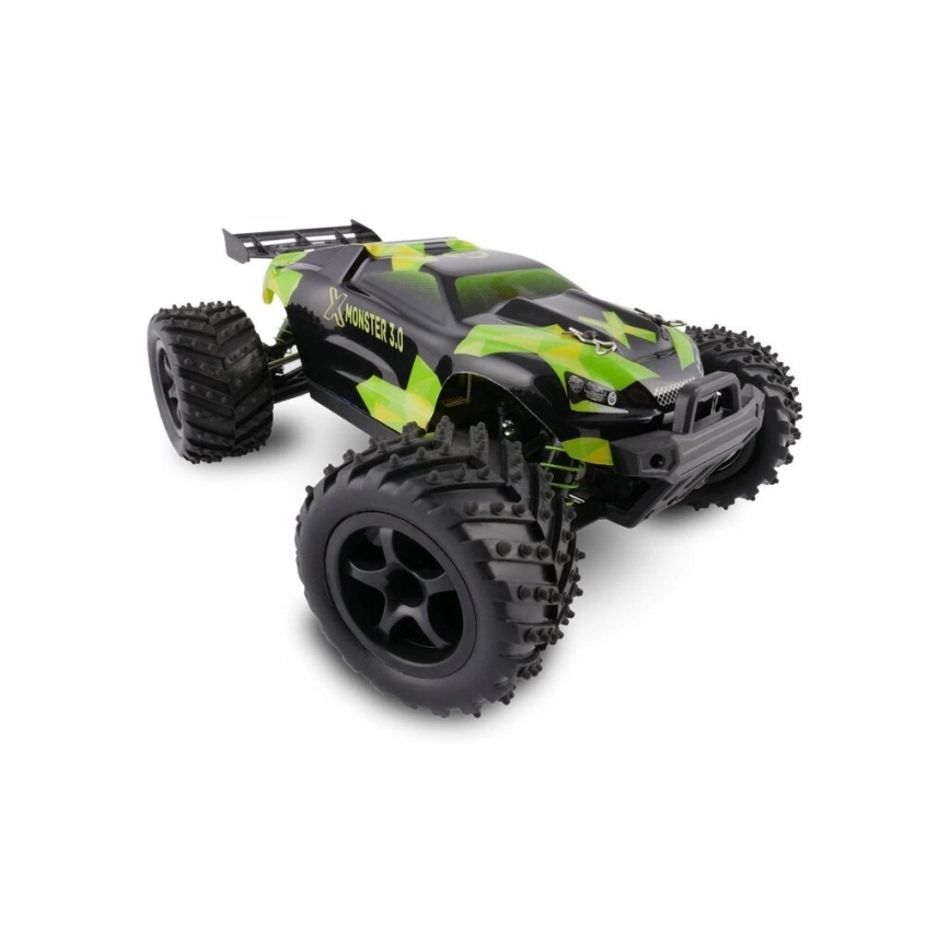 Overmax - RC auto na dálkové ovládání X-MONSTER 3.0 1700 mAh Black/Green