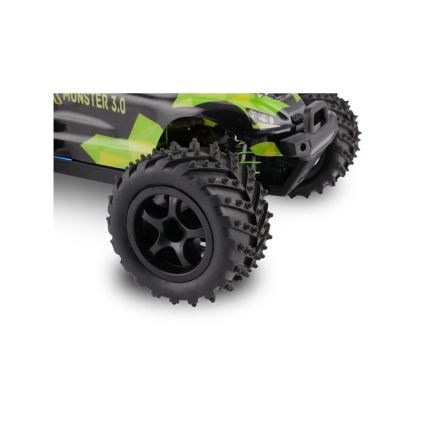 Overmax - RC auto na dálkové ovládání X-MONSTER 3.0 1700 mAh Black/Green