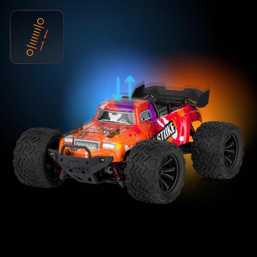Overmax - RC auto na dálkové ovládání X-STRIKE 3000 mAh černá/oranžová