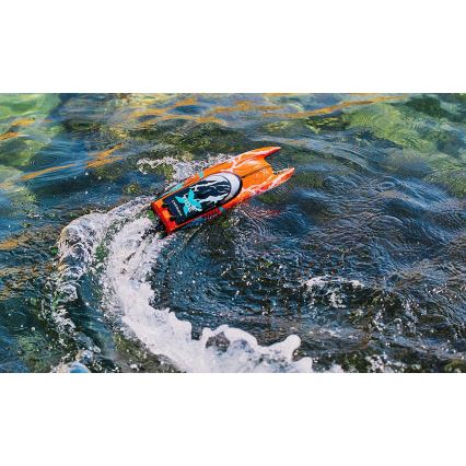 Overmax - RC člun na dálkové ovládání X-TIDE 2400 mAh černá/oranžová