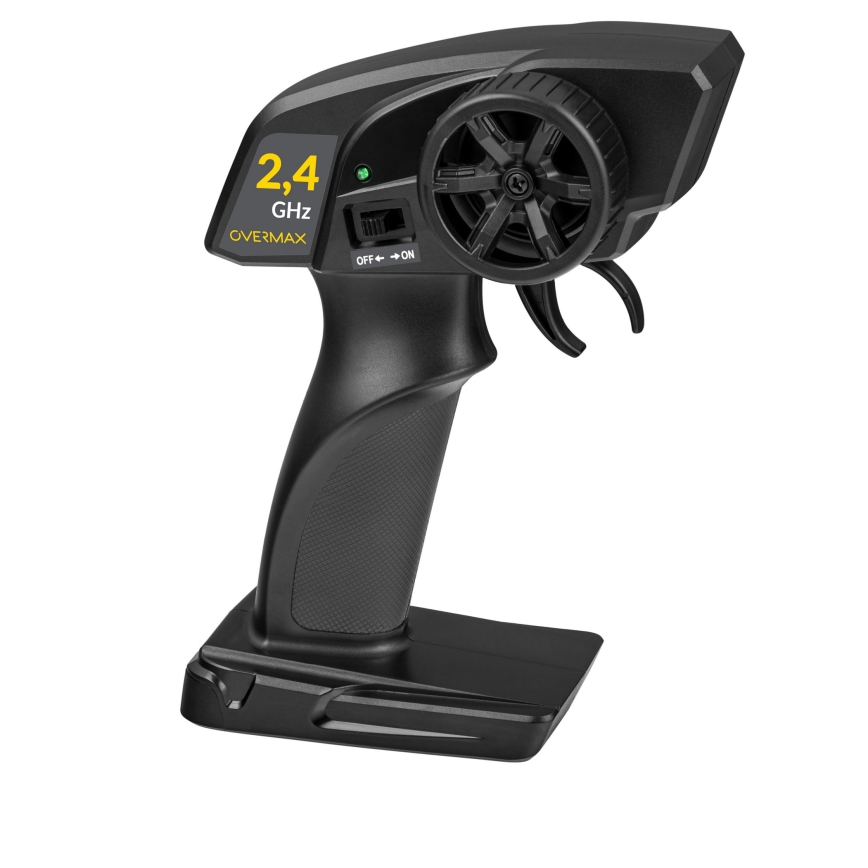 Overmax - RC drift auto na dálkové ovládání X-DRIFT 1000 mAh žlutá/fialová