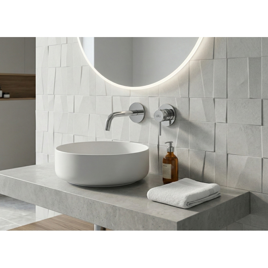 Paffoni - Umyvadlová baterie pro podomítkovou instalaci LIGHT lesklý chrom