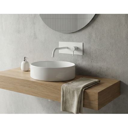 Paffoni - Umyvadlová baterie pro podomítkovou instalaci LIGHT matná bílá