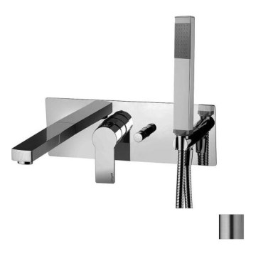 Paffoni - Vanová sada s baterií pro podomítkovou instalaci TANGO nerez