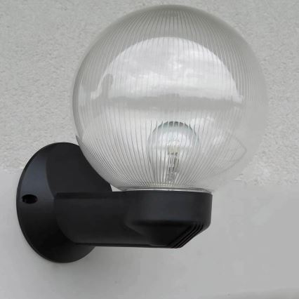 Venkovní nástěnné svítidlo NADIR 1xE27/15W/230V IP44 čirá